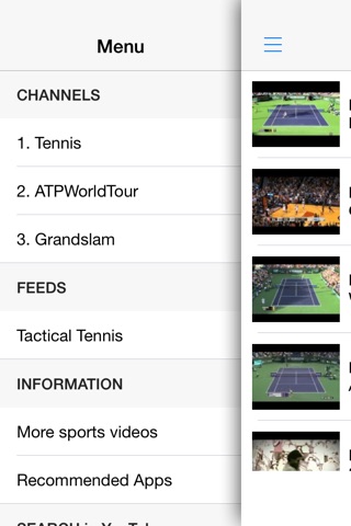 Tennis Videos - Watch highlights, match results and more - screenshot 2