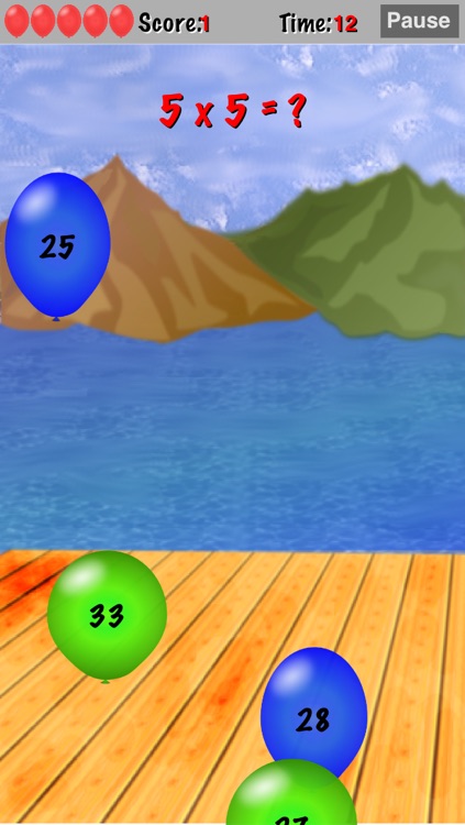 Balloon Pop Challenge – The Math Learning Game!