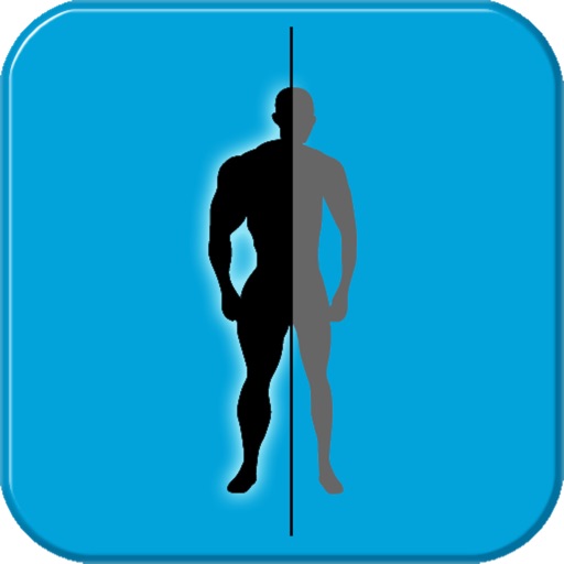 A Gym Goals App-Muscle Gain/Weight Loss Simulator for iPhone and iPod Touch icon