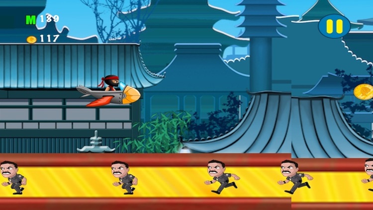 Super High-Ninja  Jetpack Action game screenshot-4