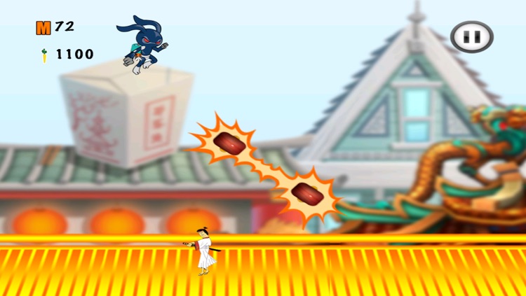 Ninja Bunny Jetpack Hero Mission - An Awesome Jade Carrot Princess Rescue Frenzy Free