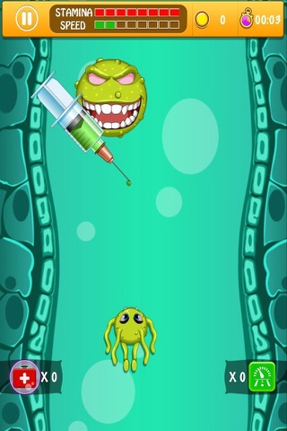 Angry Virus Journey - Freaky,candy,pirate virus screenshot 4
