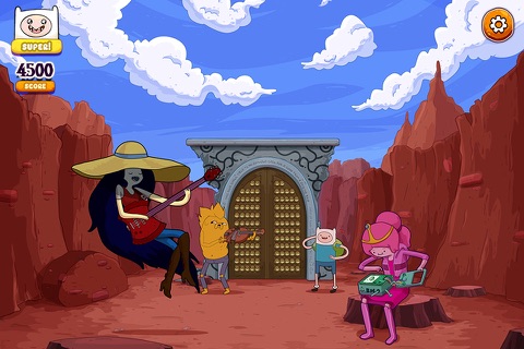 Скриншот из Rockstars of Ooo - Adventure Time Rhythm Game