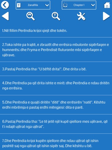 Albanian Bible for iPad screenshot 2