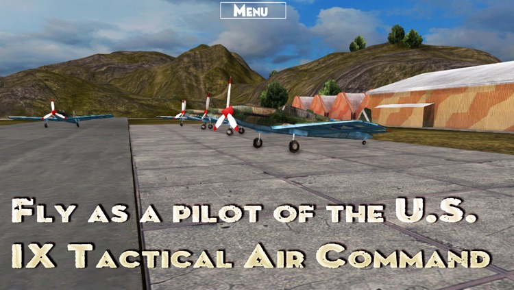 Aces over Normandy. Combat Flight Simulator screenshot-4