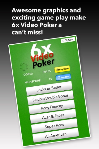 6x Video Poker Free screenshot 3