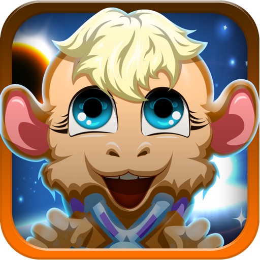 Happy Space Monkey Icon