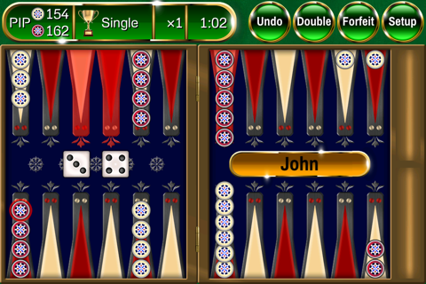 Backgammon Extreme Premium - Powerful, Beautiful, Social! screenshot 2