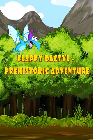 Flappy Dactyl Bird FREE - Prehistoric Adventure Game screenshot 3