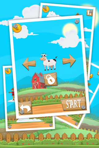 Farm Day Jump FREE - Featuring Cow, Pig, Chicken and Friends! screenshot 4