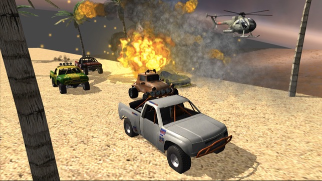 Blazing Wheels 4x4 Truck Racing Free(圖4)-速報App