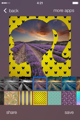 Shape'gram - Photo Editor with Cool Masks and Colorful Backgrounds for Instagram screenshot 4