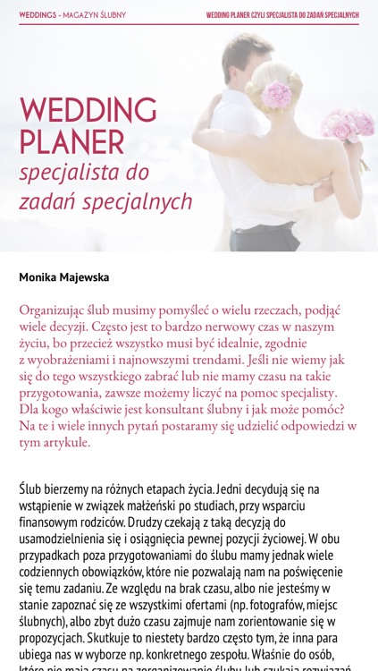 Weddings Magazyn Ślubny screenshot-3