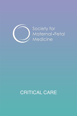 SMFM Critical Care screenshot 2