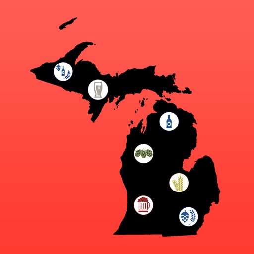 Michigan Beer Map icon