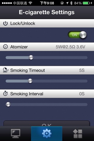 BLE Ecig screenshot 3