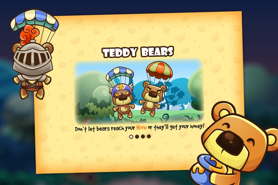 Honey Battle - Protect the Beehive from the Bears screenshot 3