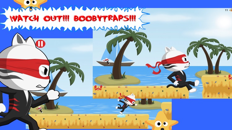 Tiny Ninja Cat: A Real Fun Run Adventure Challenge Game for Boys & Girls Free