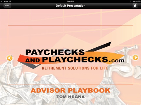 Paychecks & Playchecks Advisor Playbook screenshot 3