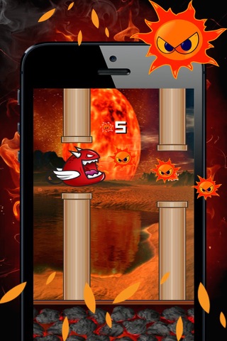 Burning Bird - The Feathered Fireball screenshot 2