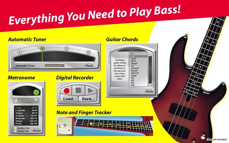 Bass Guitar For Dummies by eMedia Music - App Info