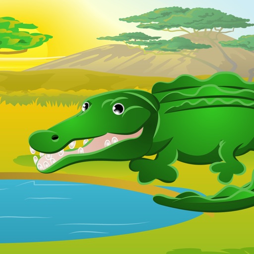A Find the Shadow Jungle Learning Game for Children with Animals icon