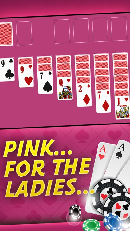 A Solitaire Pink Free Card Game