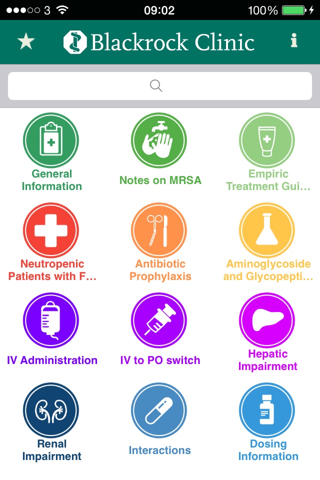 Blackrock Clinic Antimicrobial Guidelines in Adults screenshot 2