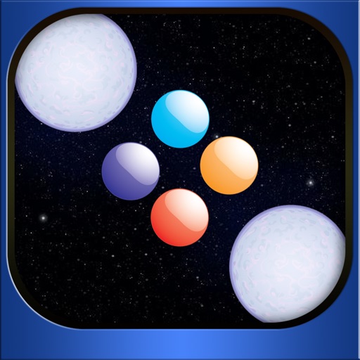 A A+ Astronomical Dots Space Adventure Icon
