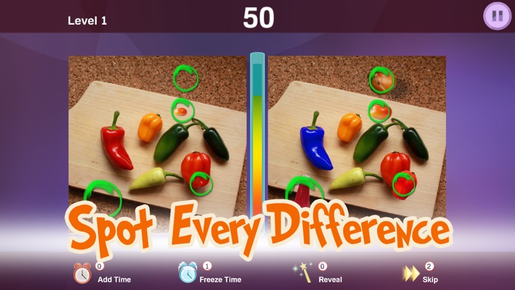 Spot the Differences in two Photos - What's the difference?