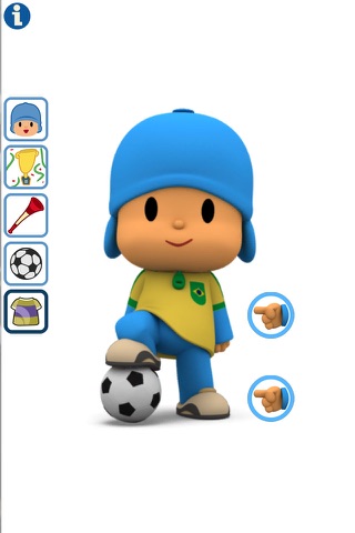 Talking Pocoyo Football screenshot 2