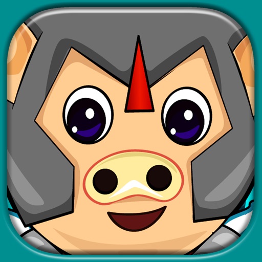 Castle Jump - Flying Pig with Wings Icon