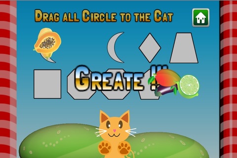 QCat - Toddler Shape Games screenshot 3