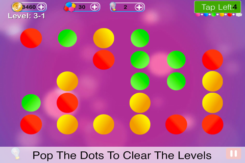 Pop The Dots Bubble Puzzle FREE : Chain Reaction Game - By Dead Cool Apps screenshot 2
