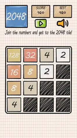 Game screenshot 2048 - Number puzzle Doodle Style mod apk