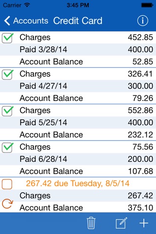 ForeView:To Do+Bills Tracker screenshot 3