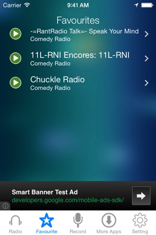 Comedy Radio Recorder screenshot 3