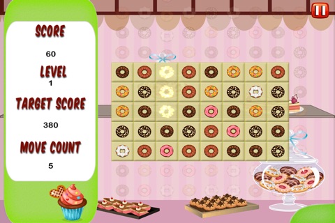 Donut Matching Craze - Food Puzzle Board Game screenshot 4