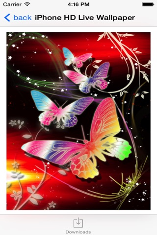 Butterfly HD Wallpaper for iPhone screenshot 4