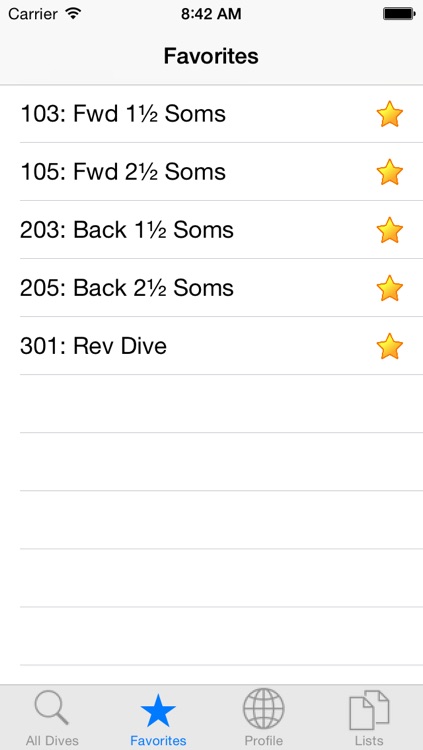 Dive List screenshot-3