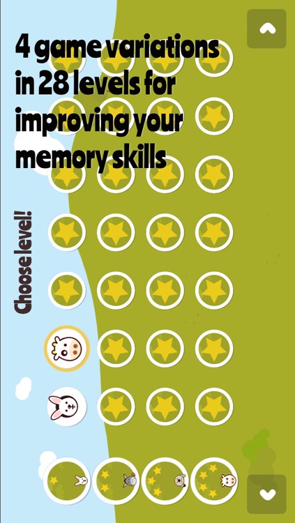 Memory game: farm animals