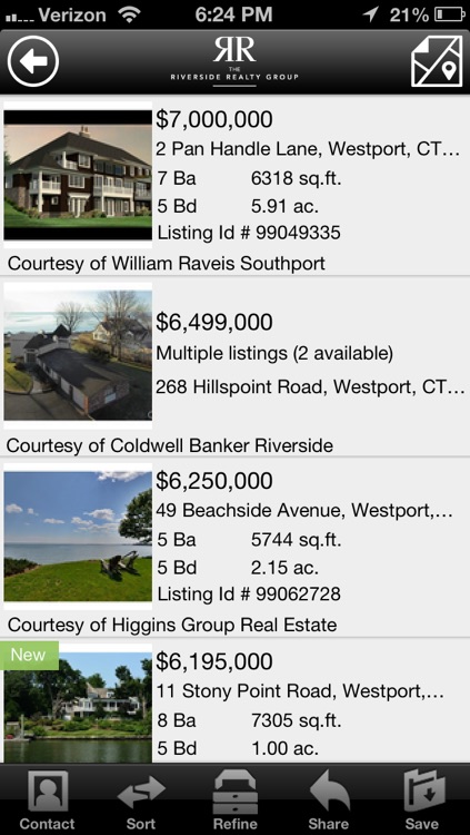 Fairfield County CT Real Estate App