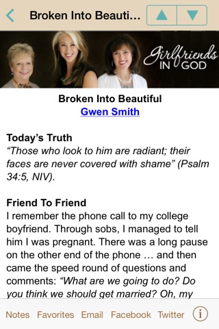 Girlfriends in God Devotional, Volume 2 screenshot 2