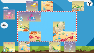 海のジグソーパズル - 子供、幼児と親のためのジグソーパズルのゲーム！ 学ぶ 魚、ウナギ、カニ、カメ、水、海、幼稚園、保育園や保育所のためのサメのおすすめ画像1
