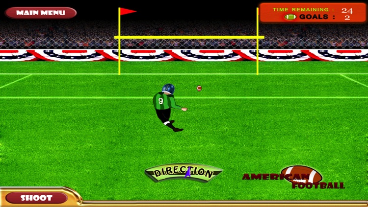 Crazy Soccer Field Goal Kick Competition - An American Fut-ball Championship Game Free