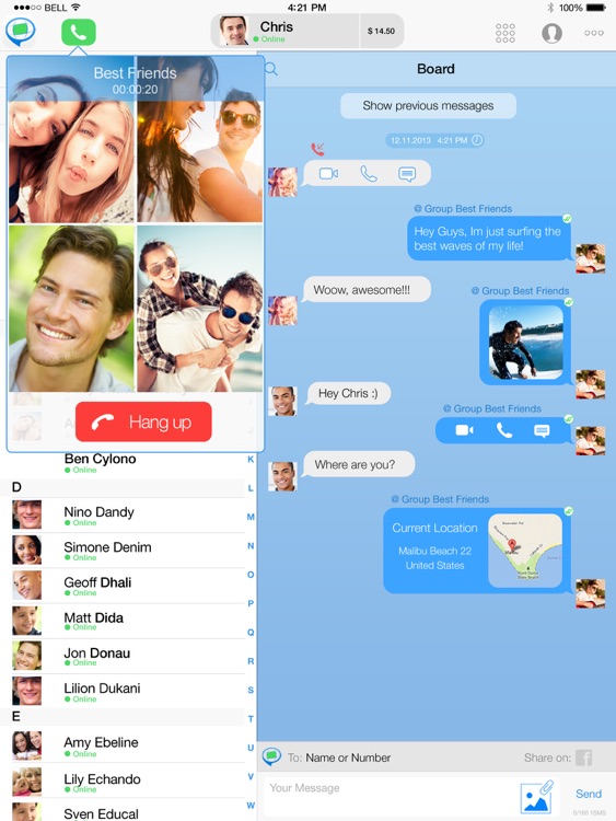 FriendCaller HD Video Chat
