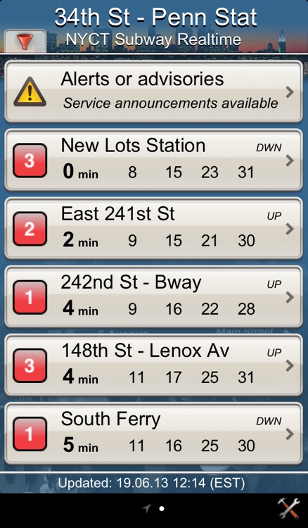 NYCT Subway - Never miss your transport