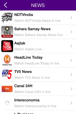 India Live TV +Movie + Music + News screenshot 3