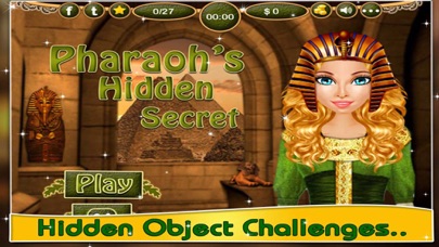 How to cancel & delete Pharaoh's Secret - Find Hidden Objects from iphone & ipad 1