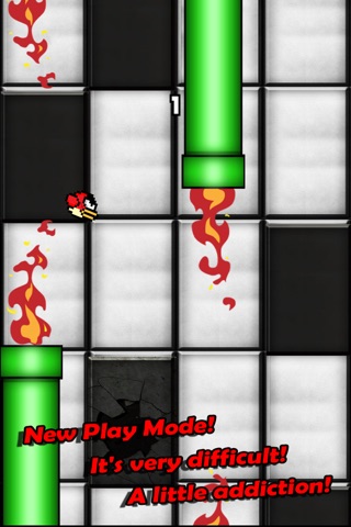Flappy Tap Tiles - Step On The Black Tile To Fly screenshot 2